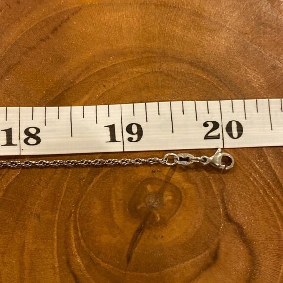 RETIRED James Avery Partridge in a Pear Tree 20” Necklace, Sterling Silver - Picture 3 of 3